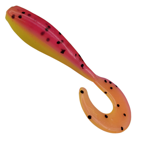 Curly Tail Shad Bodies - Best Crappie Minnow Twister Tail Lure